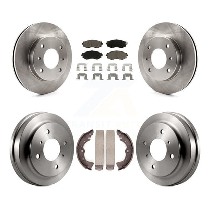Kit de plaquettes et de tambour en céramique pour Rotor de frein avant et arrière, pour Nissan Sentra 2002 2006 1.8