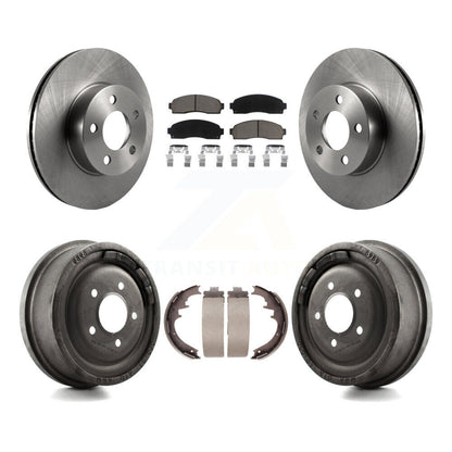 Kit de tampons et de tambour en céramique, Rotor de frein à disque avant et arrière, pour Ford Ranger Mazda B400