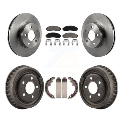 Kit de tampons et de tambour en céramique, Rotor de frein à disque avant et arrière, pour Ford Ranger Mazda B400