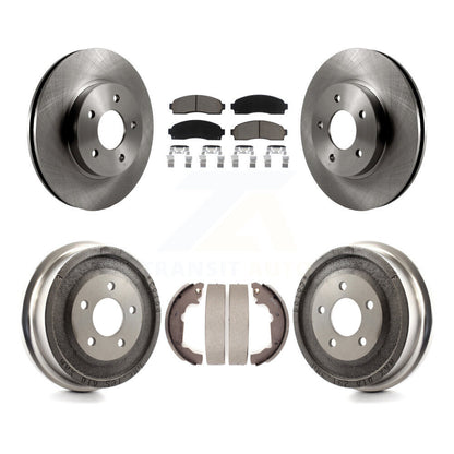 Kit de plaquettes et de tambour en céramique, Rotor de frein avant et arrière, pour Saturn Vue Chevrolet Equino