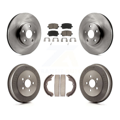 Kit de tambour de protection en céramique de Rotors de frein à disque avant et arrière pour Toyota Matrix Pontiac Vib