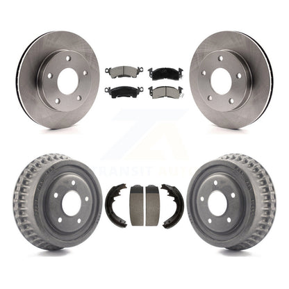 Rotors de frein à disque avant et arrière, plaquettes en céramique et Kit de batterie pour GMC Jimmy K8C-102579