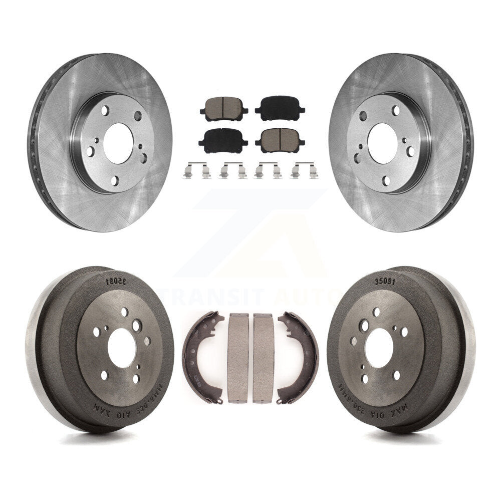 Kit de tampons et de tambour en céramique pour Rotor de frein avant et arrière, pour Toyota Solara 2002 2003 2.4