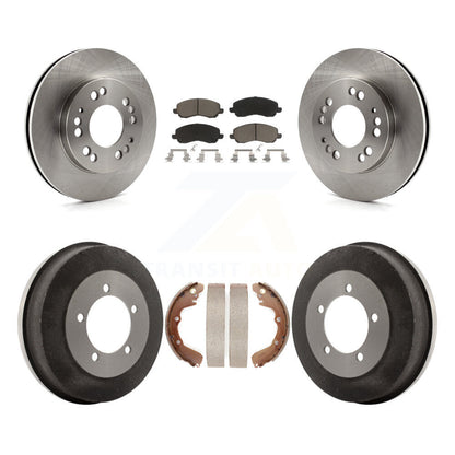 Kit de plaquettes et de tambour en céramique, Rotor de frein avant et arrière, pour Mitsubishi Eclipse Galant 2.4