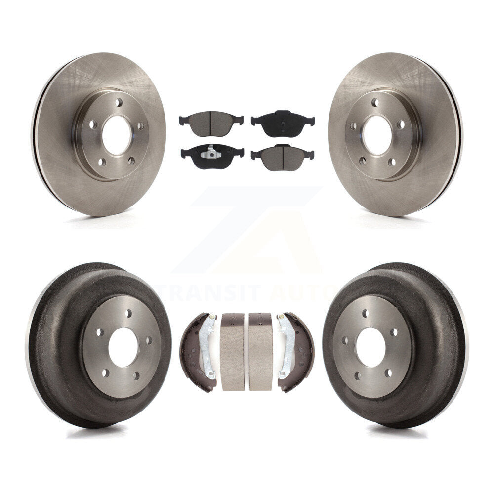 Kit de plaquettes et de tambour en céramique pour rotor de frein avant et arrière, pour Ford Transit Connect 2010 – 2013