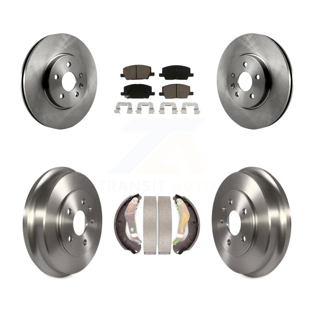 Rotors de frein à disque avant et arrière, plaquettes en céramique et Kit de batterie pour Chevrolet Trax