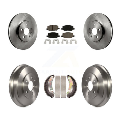 Rotors de frein à disque avant et arrière, plaquettes en céramique et Kit de batterie pour Chevrolet Trax