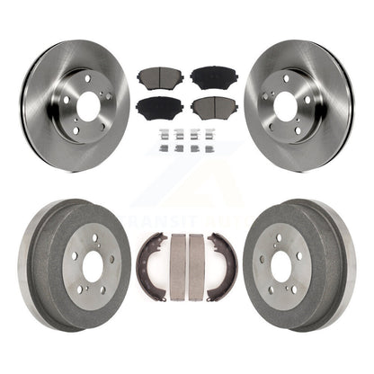 Kit de tambour de tampon en céramique de Rotor de frein avant et arrière pour moteur à gaz Toyota RAV4 2001-2002