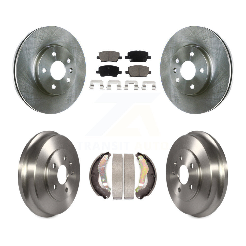Kit de plaquettes et de tambour en céramique, Rotor de frein à disque avant et arrière, pour Chevrolet Soni 2018 – 2020