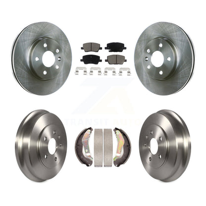 Kit de plaquettes et de tambour en céramique, Rotor de frein à disque avant et arrière, pour Chevrolet Soni 2018 – 2020