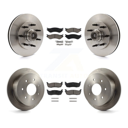 Kit de rotors de frein à disque avant et arrière et plaquettes en céramique, pour Ford F-150 F-250 HD