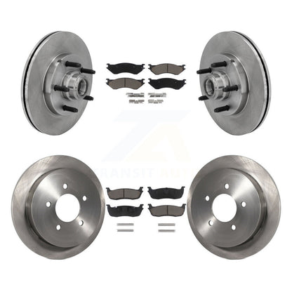 Kit de rotors de frein à disque avant et arrière et plaquettes en céramique pour Ford F-150 Heritage RWD