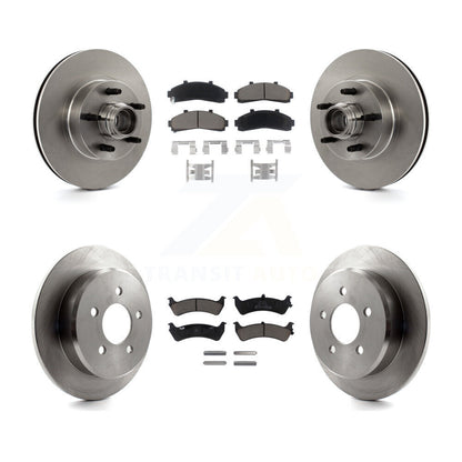 Kit de rotor de frein à disque avant et arrière et plaquettes en céramique pour Ford Ranger Explorer Mercur