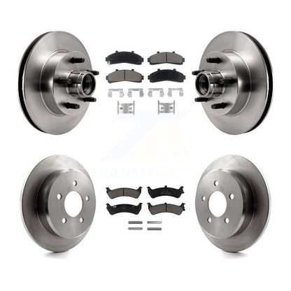Kit de rotors de frein à disque avant et arrière et plaquettes en céramique pour Ford Ranger K8C-102632