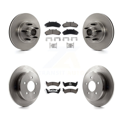 Kit de plaquettes en céramique pour disques de frein avant et arrière, pour Ford Explorer RWD 2001 à partir de 01 02