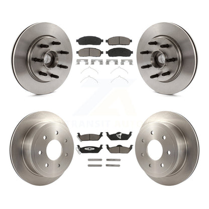 Kit de Rotor de frein à disque avant et arrière et plaquettes en céramique, pour Ford F-150 Lincoln Mark LT RW
