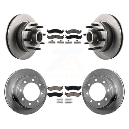Kit de plaquettes en céramique pour Rotor de frein avant et arrière, pour Ford E-350 Super Duty E-250 Econolin