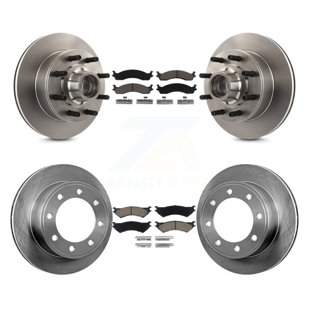 Kit de plaquettes en céramique pour Rotor de frein avant et arrière, pour Ford E-350 Super Duty Econoline E-25