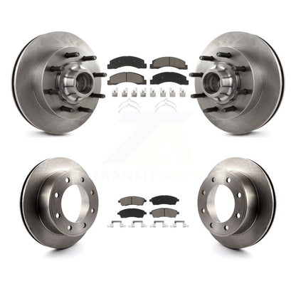 Kit de plaquettes en céramique pour Rotor de frein avant et arrière, pour Ford F-350 Super Duty F-250 excursio