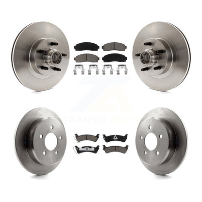 Rotor de frein à disque avant et arrière et Kit de plaquettes en céramique pour Ford Explorer Sport Trac RW