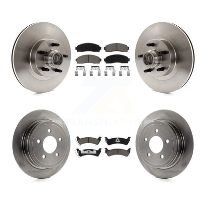 Rotor de frein à disque avant et arrière et Kit de plaquettes en céramique pour Ford Explorer Sport Trac RW