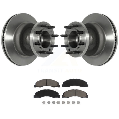 Kit de plaquettes en céramique pour Rotor de frein à disque avant, pour Ford E-350 Super Duty E-450 Econolin