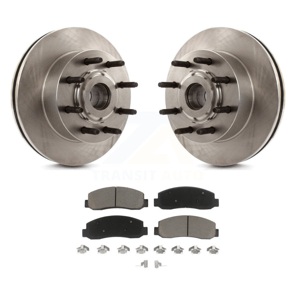Kit de plaquettes de frein avant en céramique, pour Ford F-350 Super Duty F-250 RW 2005 – 2007