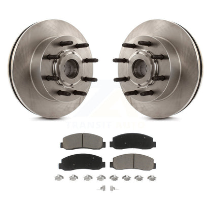 Kit de plaquettes de frein avant en céramique, pour Ford F-350 Super Duty F-250 RW 2005 – 2007
