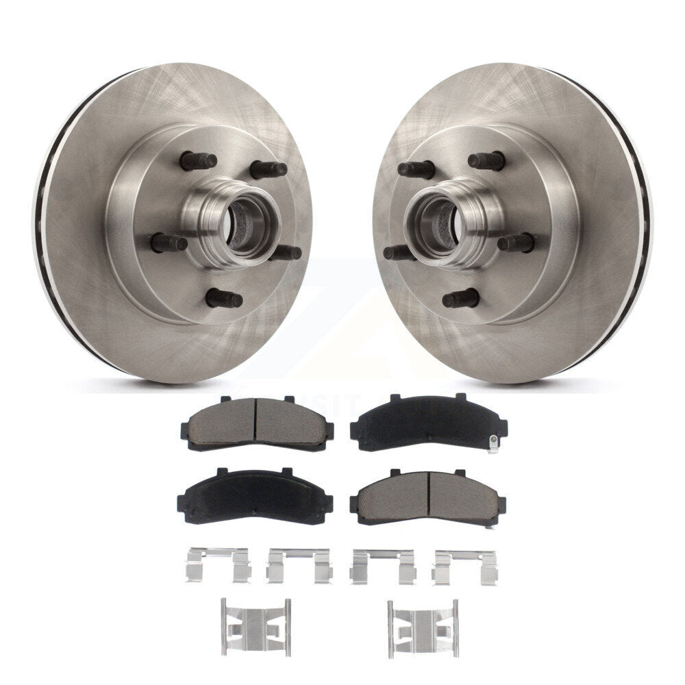 Rotor de frein à disque avant et Kit de plaquettes en céramique, pour Ford Ranger Mazda B4000 B3000 B230