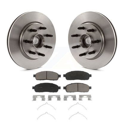 Kit de moyeu de rotors de frein à disque avant et de plaquettes en céramique, pour Ford F-150 Lincoln Mark LT RW