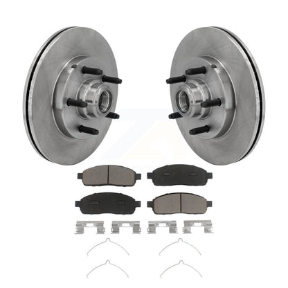 Kit de plaquettes en céramique pour Rotor de frein à disque avant, pour Ford F-150 RWD 2004, avec roue à 5 écrous