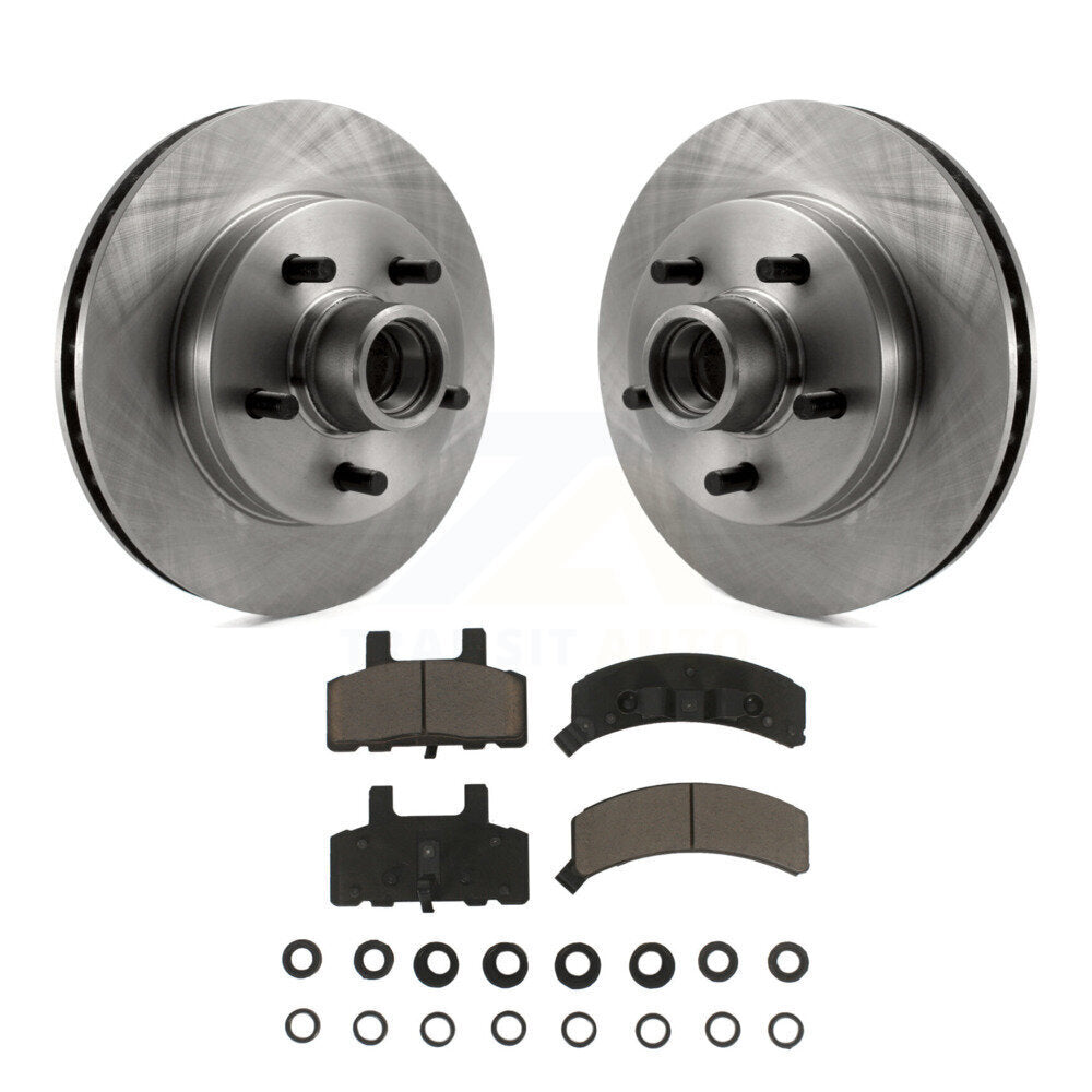 Rotors de frein avant et Kit de plaquettes en céramique pour C1500 Chevrolet GMC Tahoe Yukon Expres