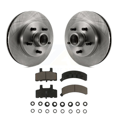 Rotors de frein avant et Kit de plaquettes en céramique pour C1500 Chevrolet GMC Tahoe Yukon Expres
