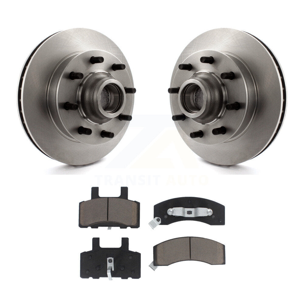 Kit de plaquettes en céramique de moyeu de Rotor de frein avant, pour Chevrolet GMC C2500 Express 3500 Taho