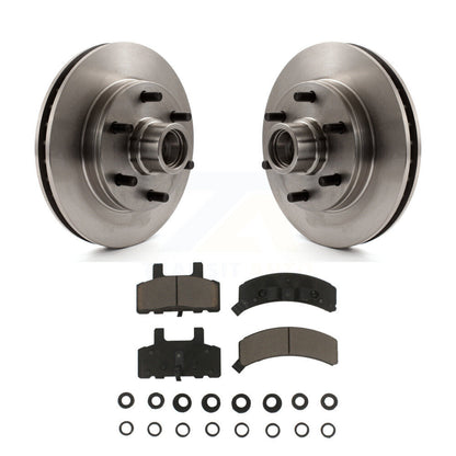 Rotors de frein avant et Kit de plaquettes en céramique pour C2500 Chevrolet GMC Express 2500 Savan