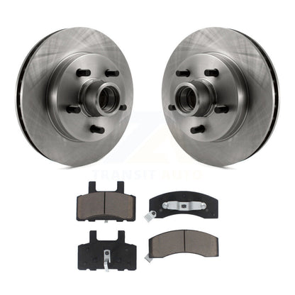 Kit de moyeu de rotors de frein à disque avant et de plaquettes en céramique pour Chevrolet Tahoe C1500 banlieue