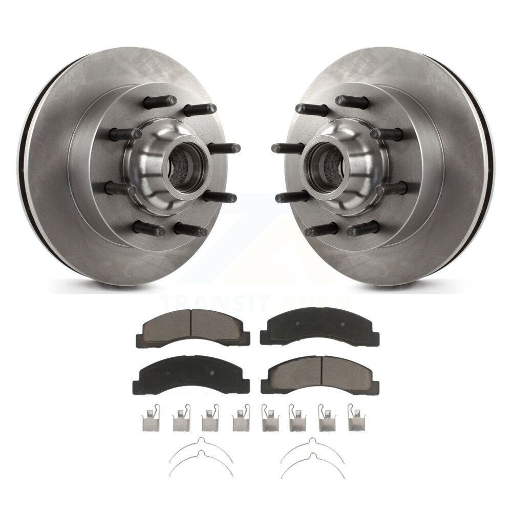 Kit de plaquettes en céramique pour Rotor de frein à disque avant, pour Ford F-350 Super Duty F-250 excursio