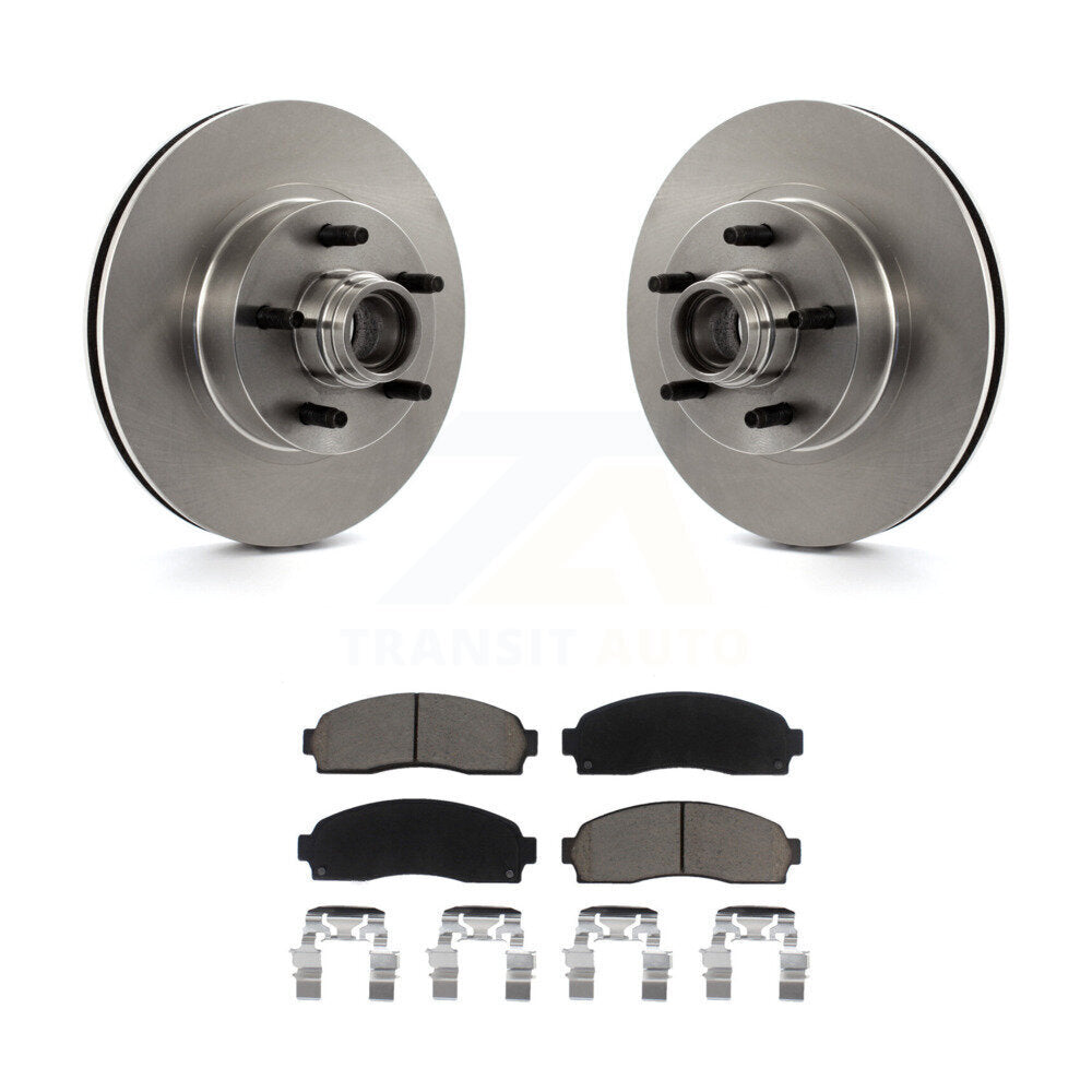 Rotor de frein à disque avant et Kit de plaquettes en céramique, pour Ford Ranger Mazda B3000 B2300 B400
