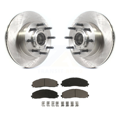 Kit de rotors de frein à disque avant et plaquettes en céramique, pour Ford F-350 Super Duty F-25