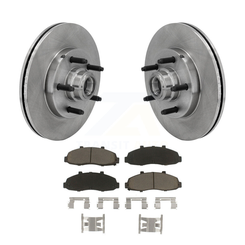 Kit de rotors de frein à disque avant et plaquettes en céramique pour Lincoln Blackwoo 2002-2003