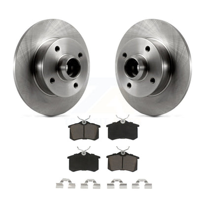 Rotor de frein à disque arrière et Kit de plaquettes en céramique, pour Volkswagen Golf Jetta Passat Corrad