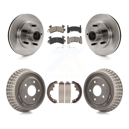 Kit de tambour de tampon en céramique de Rotors de frein avant et arrière pour Chevrolet S10 GMC Sonoma Blaze