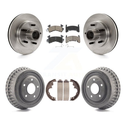 Kit de tambour de tampon en céramique de Rotors de frein avant et arrière pour GMC Sonoma Chevrolet S10 Blaze