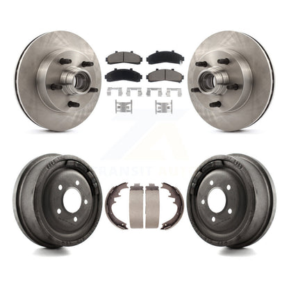 Kit de tambour en céramique pour Rotor de frein avant et arrière, pour Mazda B4000 RWD avec 4 roues AB