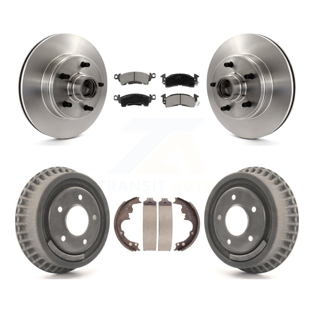 Kit de tambour de tampon en céramique de Rotors de frein à disque avant et arrière pour Chevrolet Astro GMC Safar