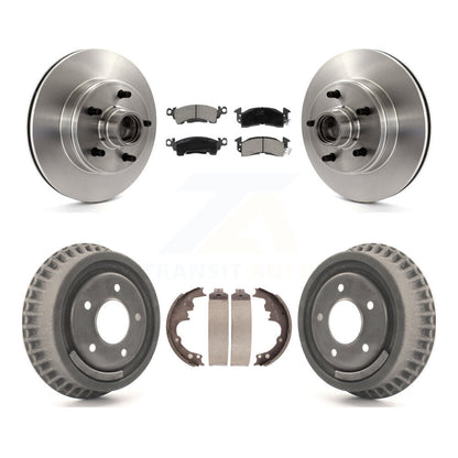 Kit de tambour de tampon en céramique de Rotors de frein à disque avant et arrière pour Chevrolet Astro GMC Safar