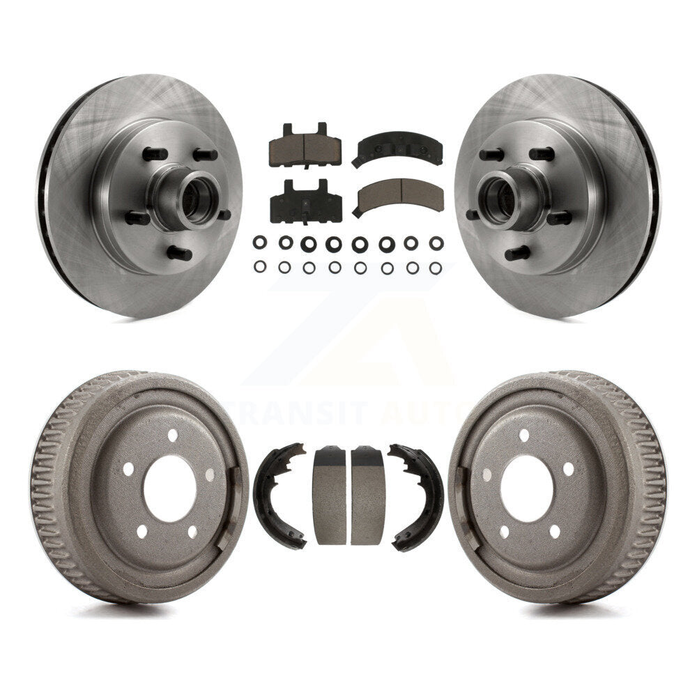 Kit de tampons et de tambour en céramique, Rotor de frein à disque avant et arrière, pour GMC Yukon Chevrolet C150