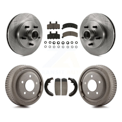 Kit de tampons et de tambour en céramique, Rotor de frein à disque avant et arrière, pour GMC Yukon Chevrolet C150