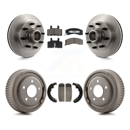 Kit de tampons et de tambour en céramique, Rotor de frein à disque avant et arrière, pour GMC Yukon Chevrolet C150