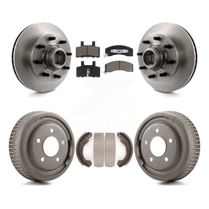 Kit de tambour en céramique pour Rotor de frein avant et arrière, pour GMC Yukon RWD avec moteur DIESEL